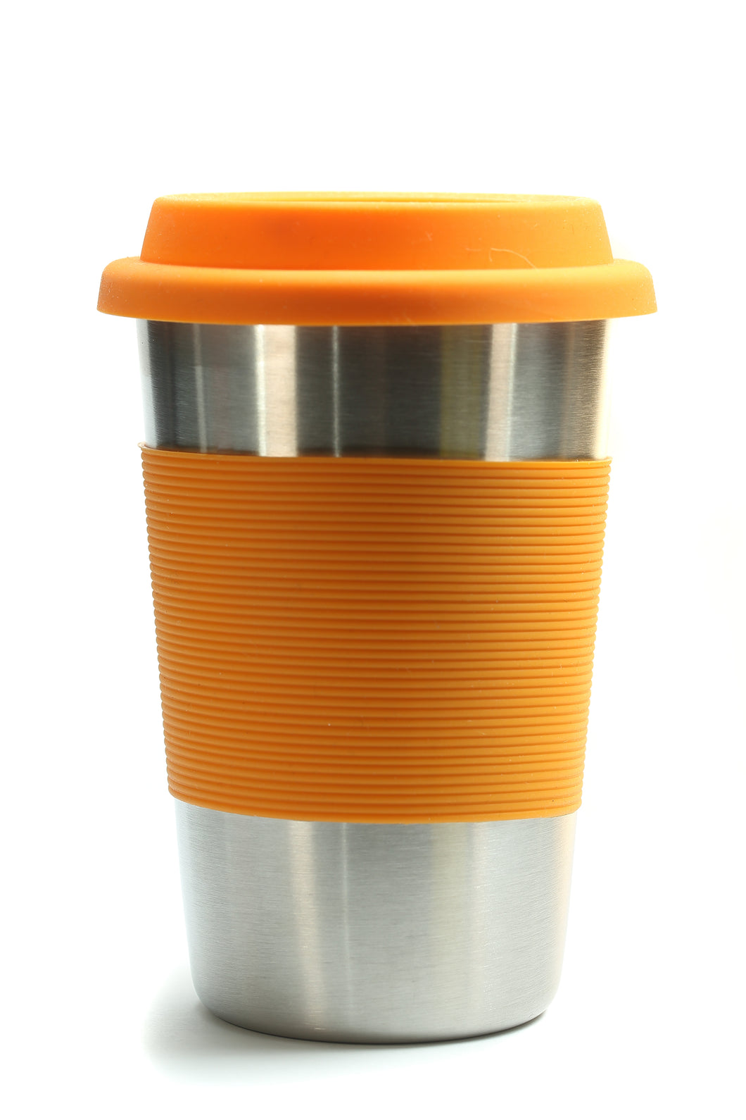 Bamboo Stainless steel cup - orange