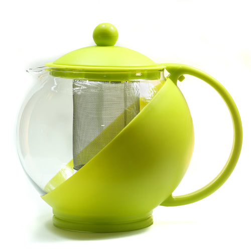 Tea pot Glass - Yellow